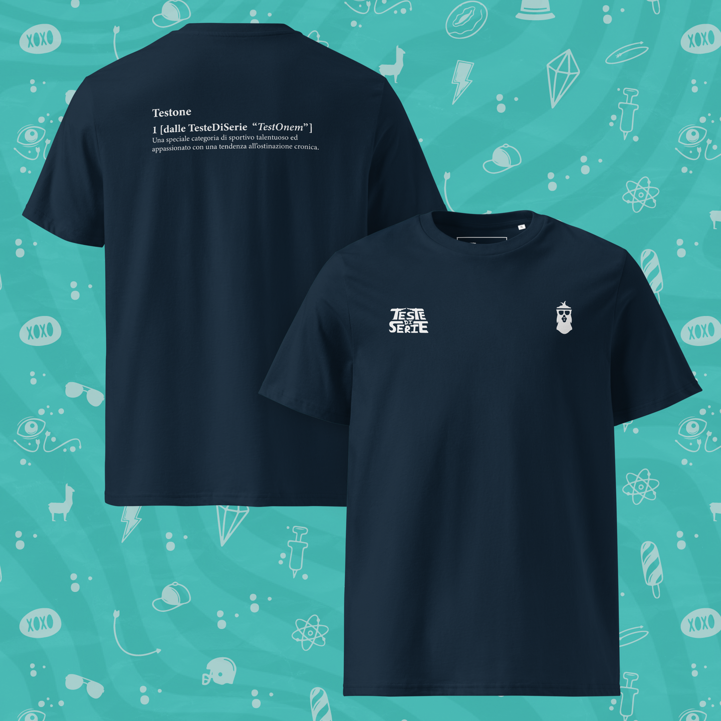 T-Shirt Testone (Navy Edition)